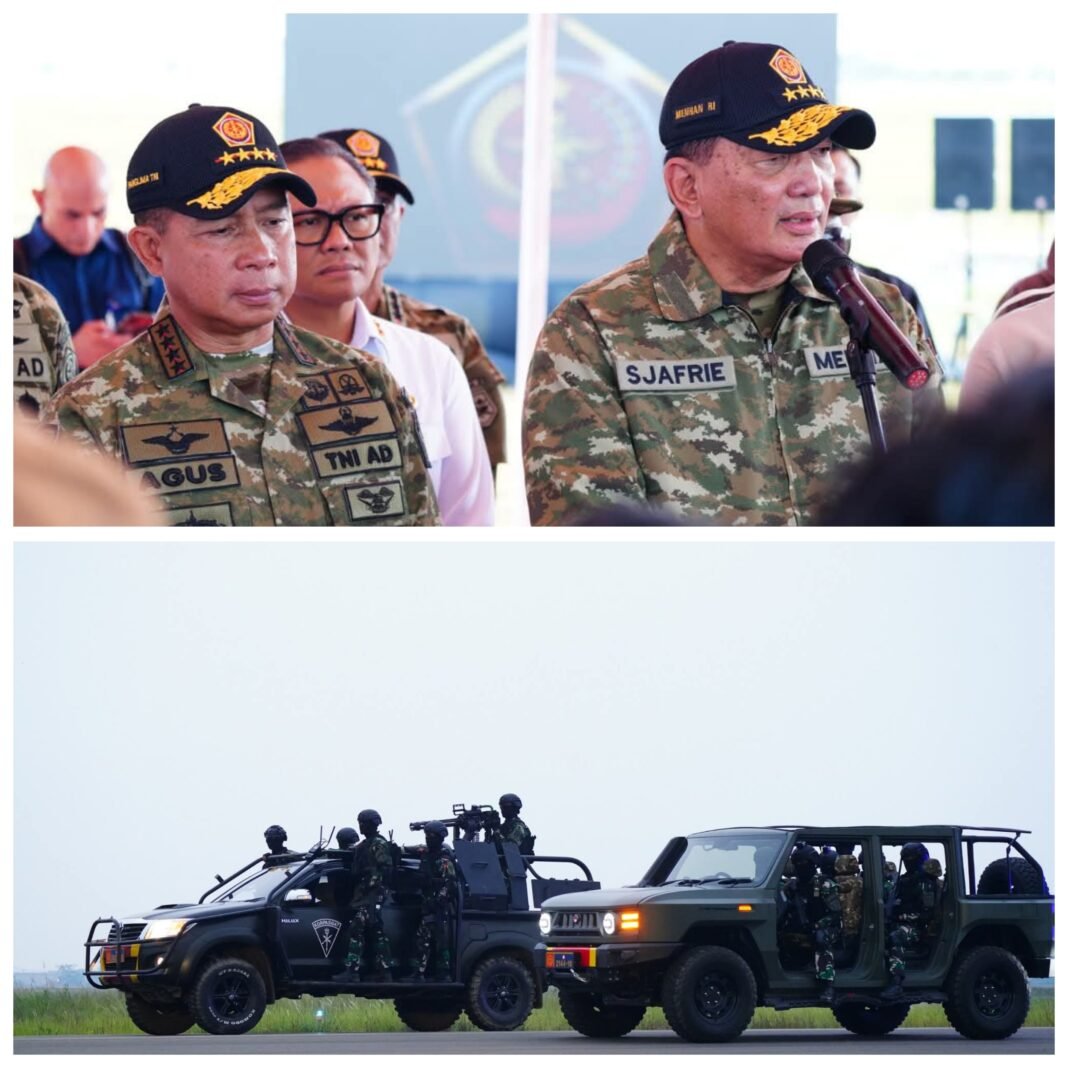 Unjuk Kekuatan Nasional, TNI Kerahkan Puluhan Ribu Prajurit Amankan Aset Strategis Bangka–Morowali