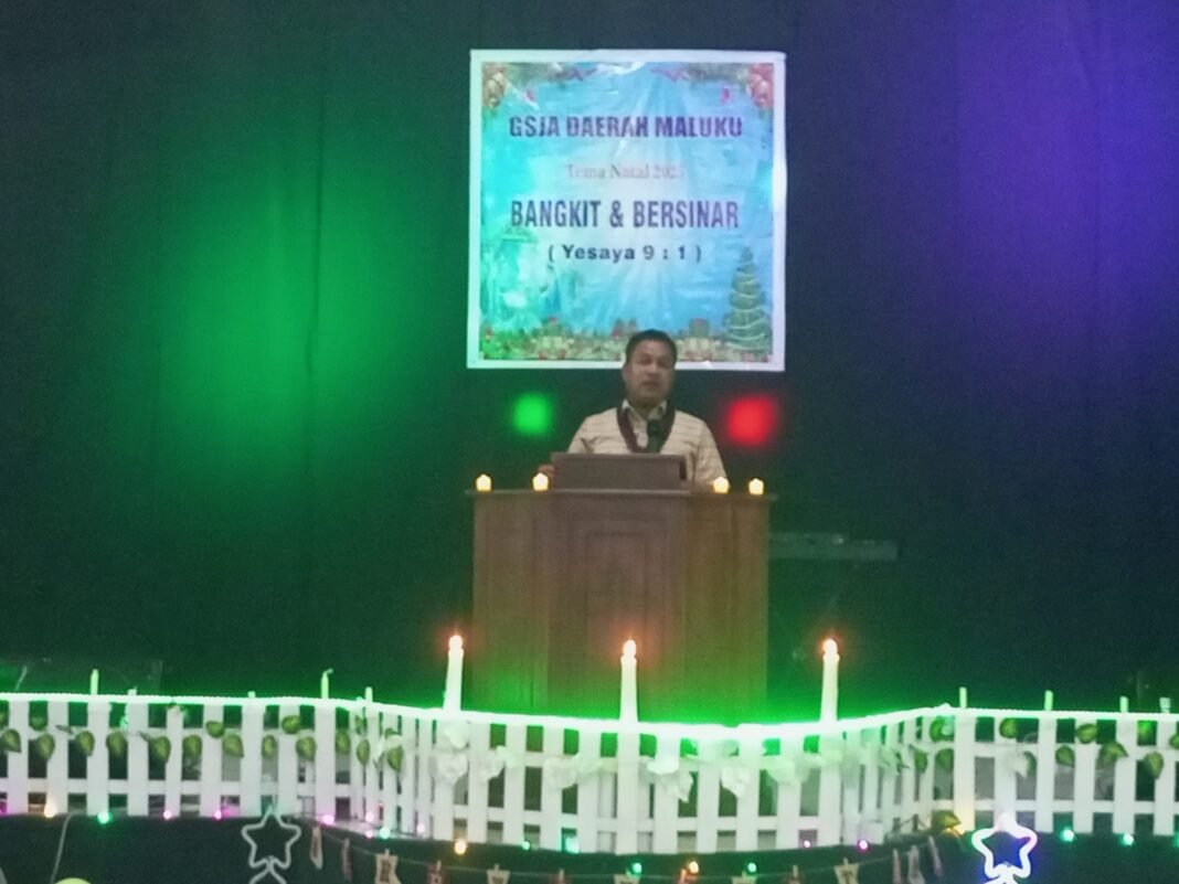 Pesan Damai Wakil Gubernur: Natal GSJA Buru Utara Menyala dalam Semangat Persaudaraan