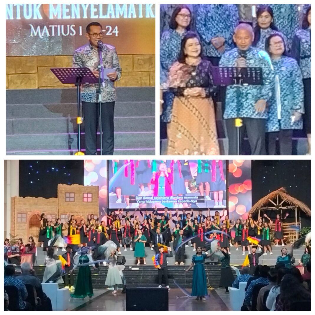 FORKOMPIMDA HADIRI ACARA NATAL BKSG KOTA BATU