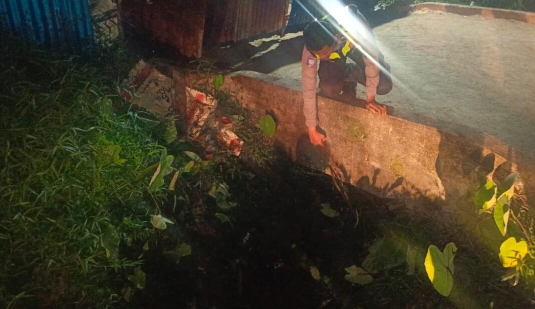 Kecelakaan Maut di Jalan Angkasa Pura II Kubu Raya Pemotor Tewas Usai Terjun ke Parit