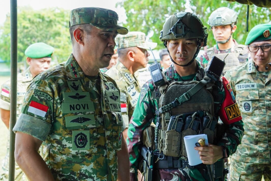 Pangdam XII/Tpr Cek Kesiapan Operasi Yonif 645/Gardatama Yuda di Sambas