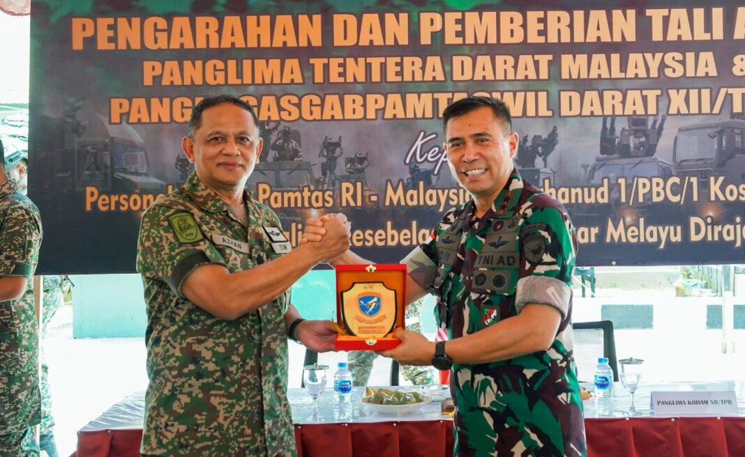 Pangdam XII/Tpr Tinjau PLBN Jagoi Babang di Beranda Negeri