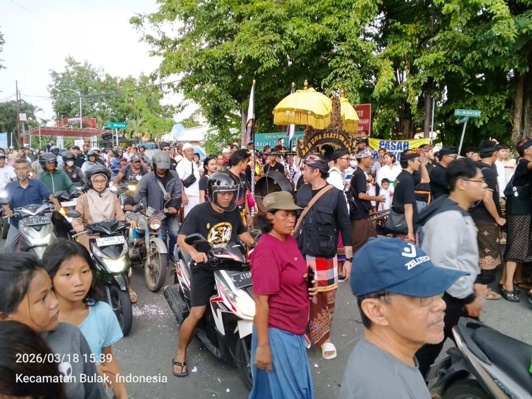 Semangat Toleransi Terpancar di Pawai Ogoh-Ogoh