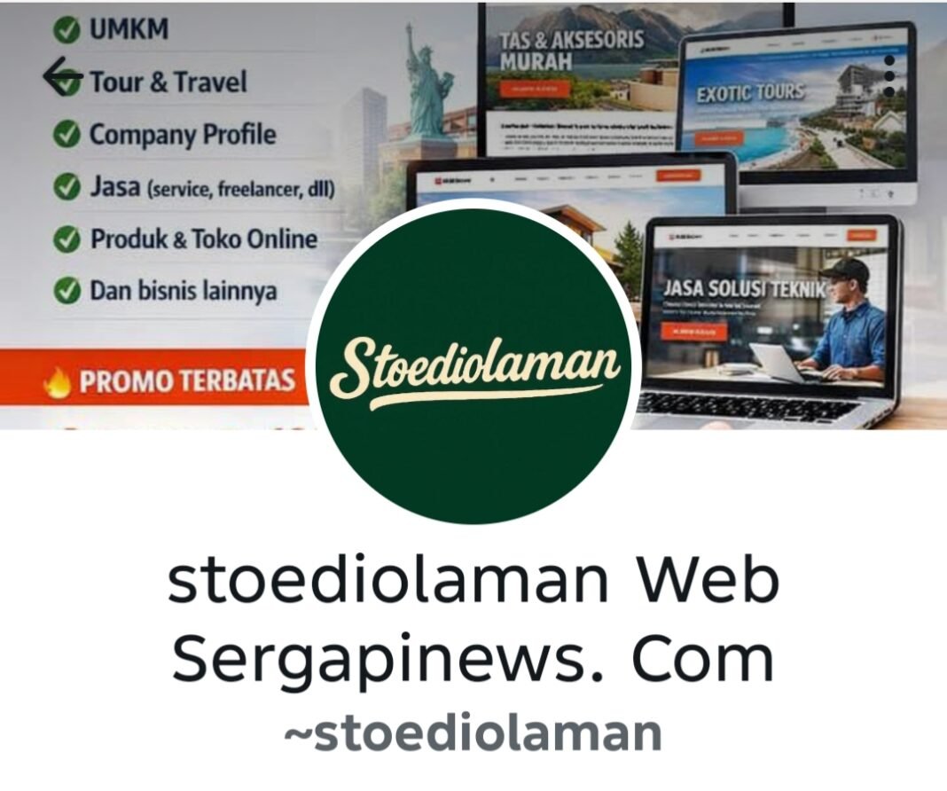 Hati-Hati layanan iklan pembuatan WEB dari STOEDIOLAMAN di Facebook Uang DP diterima Nomor di Blokir