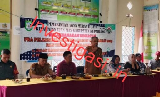 Pemdes Desa Meranti Jaya Laksanakan Kegiatan Titik Nol Fisik Tahun 2025