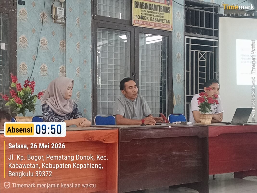 Koordinasi Awal Program Desa Cantik Tahun 2026 Bersama Pemerintah Desa Koordinasi Awal Program Desa Cantik Tahun 2026 Bersama Pemerintah Desa