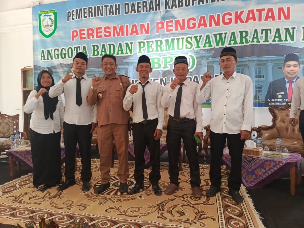 Bupati Kepahiang H. Zurdi Nata.S.I.P resmi lantik (BPD) Desa Batu Belarik periode 2026