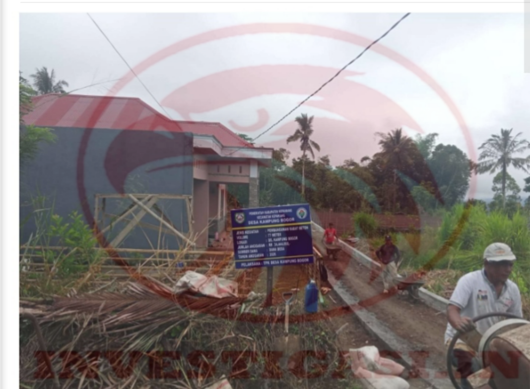 PEMDES KAMPUNG BOGOR GENJOT INFRASTRUKTUR JALAN RABAT BETON DAN LAYAN WARGA* PEMDES KAMPUNG BOGOR GENJOT INFRASTRUKTUR JALAN RABAT BETON DAN LAYAN WARGA*