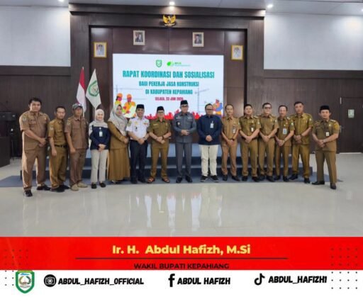 Wakil Bupati Kepahiang Buka Rakor dan Sosialisasi Jasa Konstruksi di Command Center Wakil Bupati Kepahiang Buka Rakor dan Sosialisasi Jasa Konstruksi di Command Center