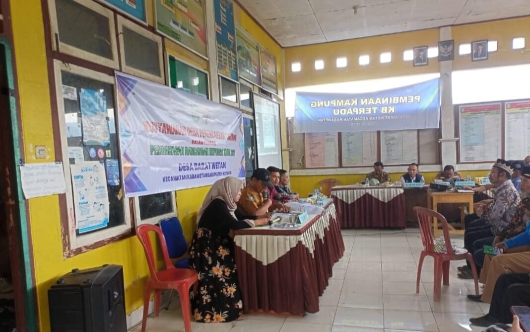 Pemdes Barat Wetan sukses menggelar Musyawarah Desa (RKPDes) Tahun Anggaran 2027. Pemdes Barat Wetan sukses menggelar Musyawarah Desa (RKPDes) Tahun Anggaran 2027.