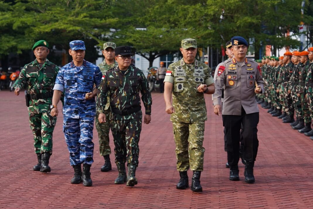 Atensi Cegah Kebakaran, Pangdam XII/Tpr Pimpin Apel Siaga Karhutla di Kubu Raya Atensi Cegah Kebakaran, Pangdam XII/Tpr Pimpin Apel Siaga Karhutla di Kubu Raya