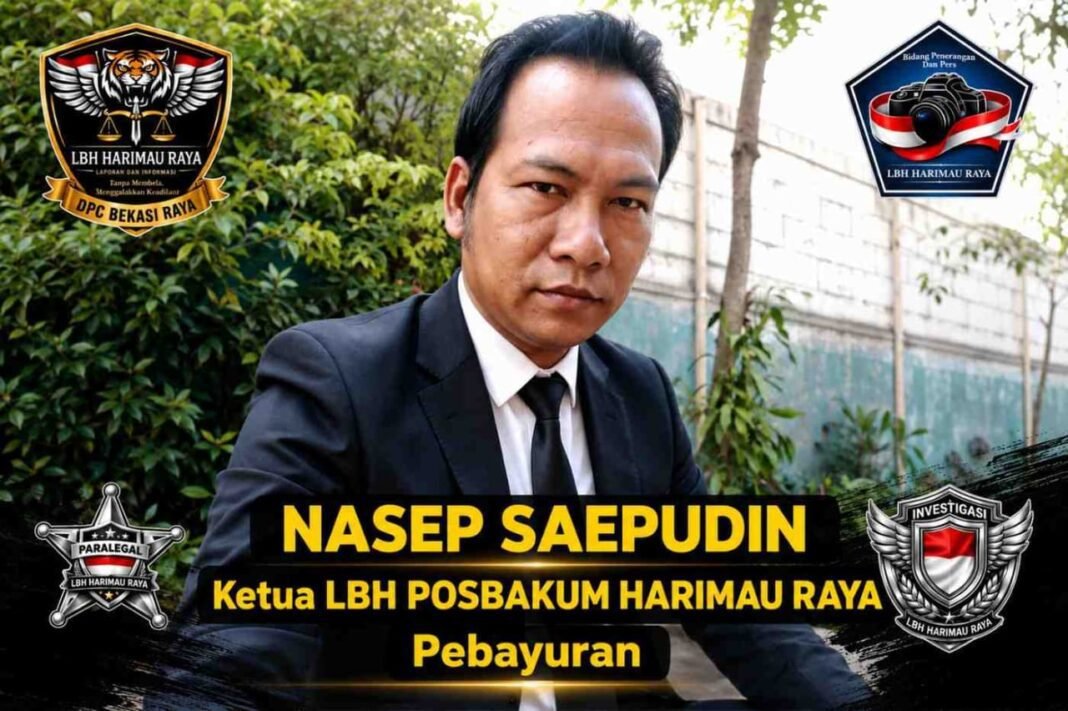 Perselisihan Berujung Kekerasan, Ketua LBH POSBAKUM HARIMAU RAYA Pebayuran Laporkan Dugaan Penganiayaan Perselisihan Berujung Kekerasan, Ketua LBH POSBAKUM HARIMAU RAYA Pebayuran Laporkan Dugaan Penganiayaan
