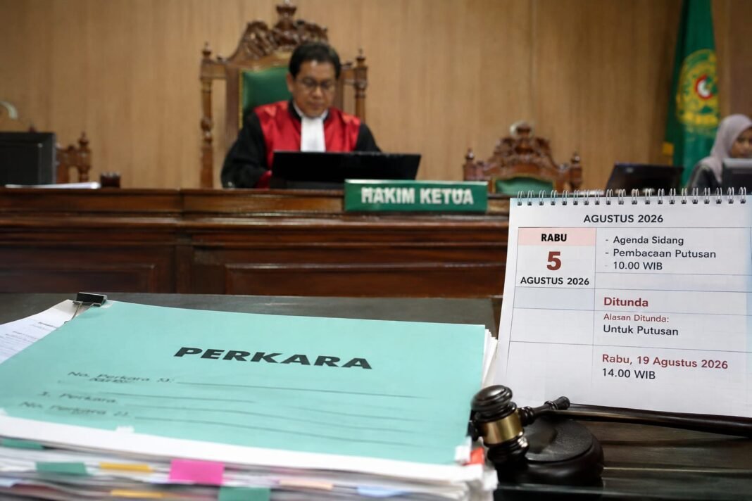 Putusan Kembali Ditunda, Pihak Berperkara Pertanyakan Konsistensi Majelis Hakim Putusan Kembali Ditunda, Pihak Berperkara Pertanyakan Konsistensi Majelis Hakim