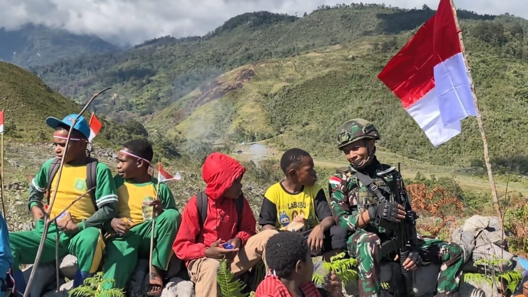 Semangat Kemerdekaan RI ke-81 Pos Kout Elelim Laksanakan Upacara Bendera Merah-Putih & perlombaan Semangat Kemerdekaan RI ke-81 Pos Kout Elelim Laksanakan Upacara Bendera Merah-Putih & perlombaan
