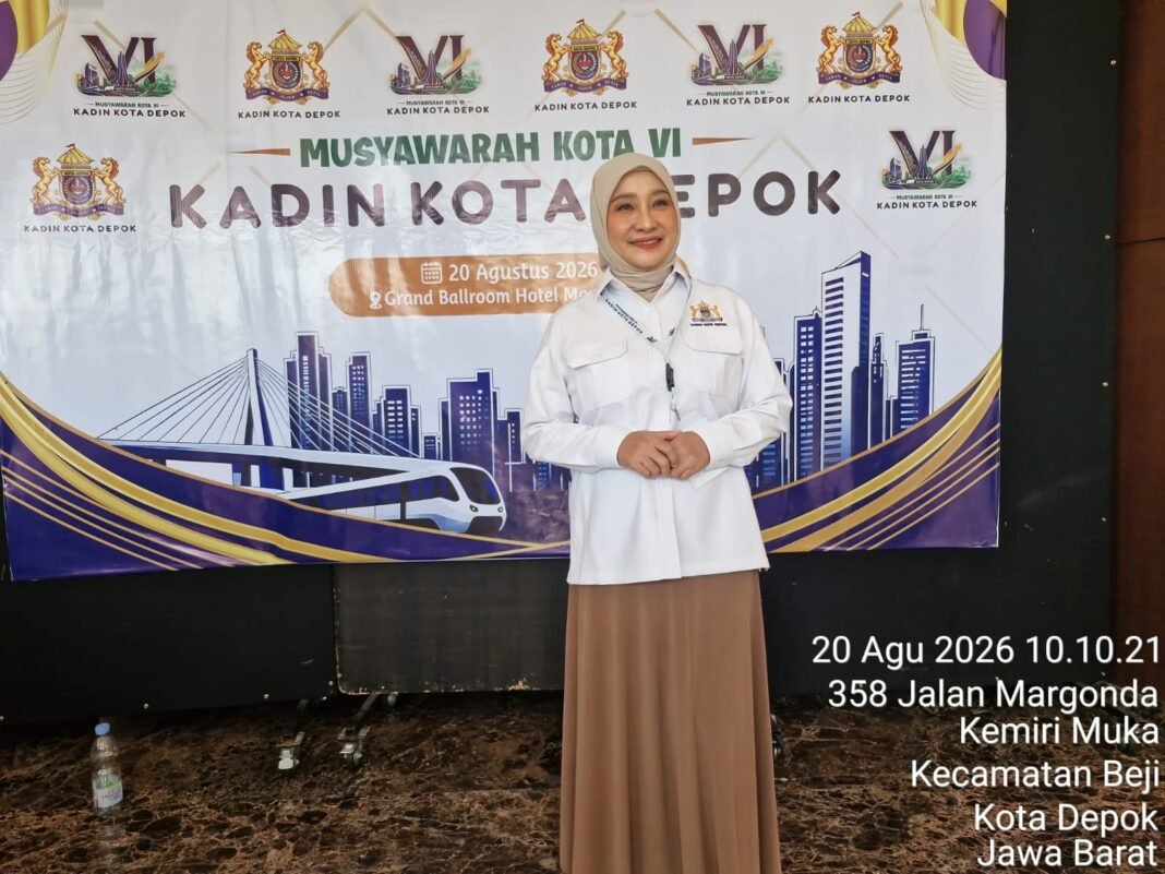 Dr. Karlina Terpilih Secara Aklamasi Pimpin Kadin Depok 2026–2031, Fokus Perizinan dan UMKM Dr. Karlina Terpilih Secara Aklamasi Pimpin Kadin Depok 2026–2031, Fokus Perizinan dan UMKM