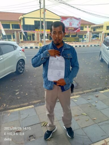 Eksekusi Sepihak Tanpa Pengadilan, Oknum DC di Bengkulu Dilaporkan Atas Dugaan Perampasan Eksekusi Sepihak Tanpa Pengadilan, Oknum DC di Bengkulu Dilaporkan Atas Dugaan Perampasan