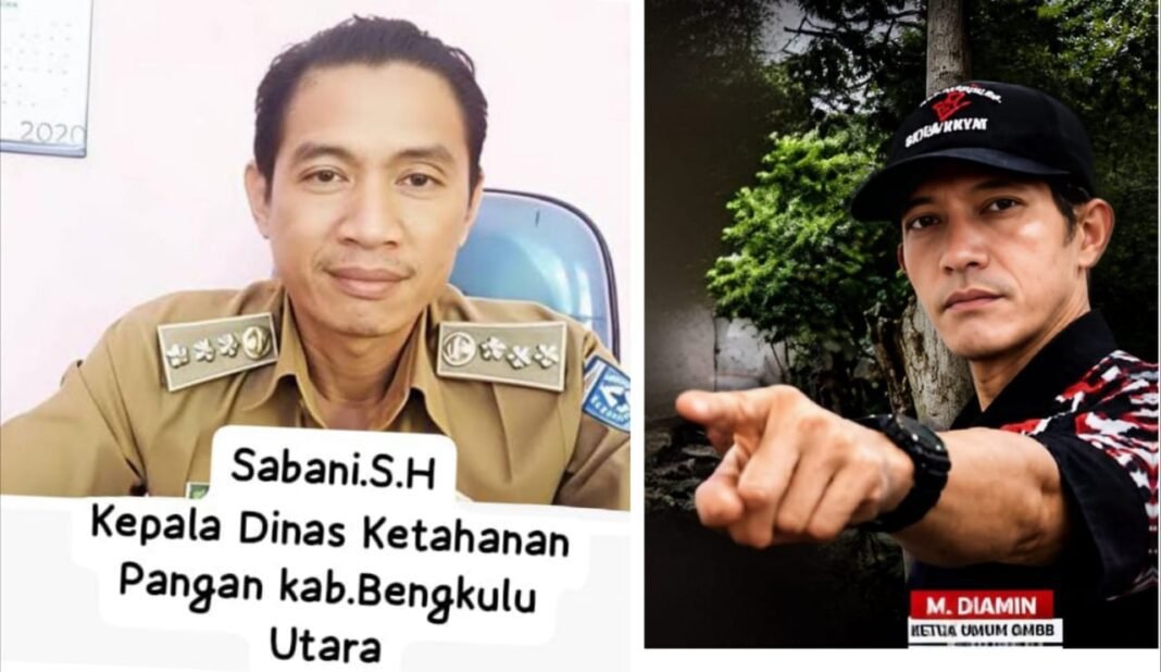 Dugaan Pungutan di Dinas Ketahanan Pangan Bengkulu Utara, Ketum MPN OMBB Desak APH Turun Tangan, Dugaan Pungutan di Dinas Ketahanan Pangan Bengkulu Utara, Ketum MPN OMBB Desak APH Turun Tangan,
