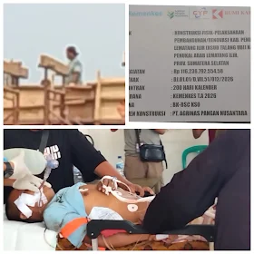 Insiden Proyek RSUD H.Anwar Mahakil PALI:Bagaimana Jaminan Keselamatan Pekerja?Anggaran Fantastis Rp116 M Insiden Proyek RSUD H.Anwar Mahakil PALI:Bagaimana Jaminan Keselamatan Pekerja?Anggaran Fantastis Rp116 M
