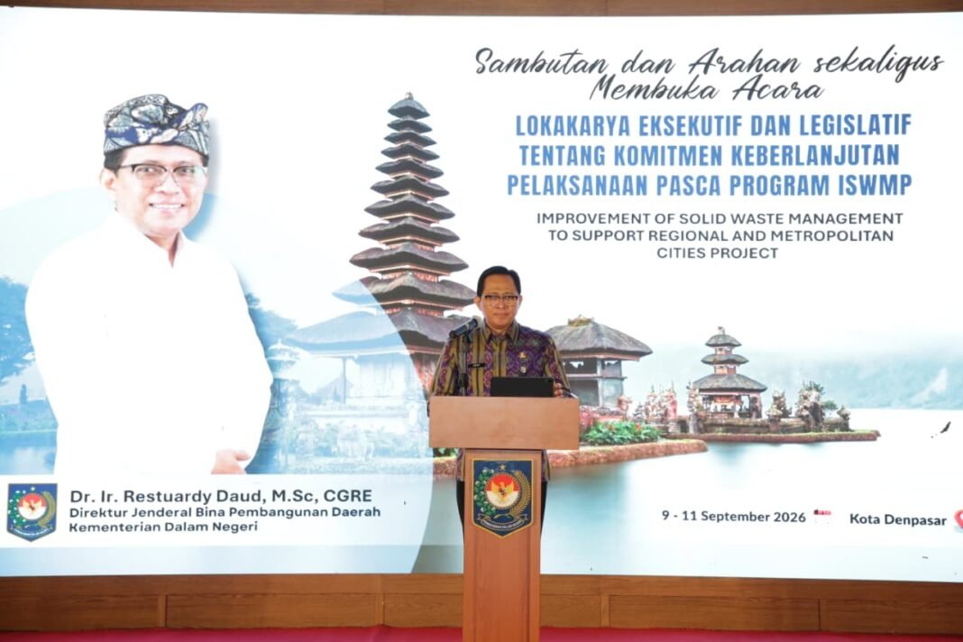 Pasca ISWMP 2027, Kemendagri Dorong keberlanjutan Pengelolaan Sampah di Daerah Pasca ISWMP 2027, Kemendagri Dorong keberlanjutan Pengelolaan Sampah di Daerah