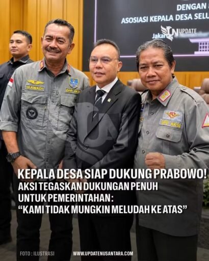 Asosiasi Kepala Desa Indonesia (AKSI) Tegaskan dukung berbagai program Presiden Prabowo Asosiasi Kepala Desa Indonesia (AKSI) Tegaskan dukung berbagai program Presiden Prabowo