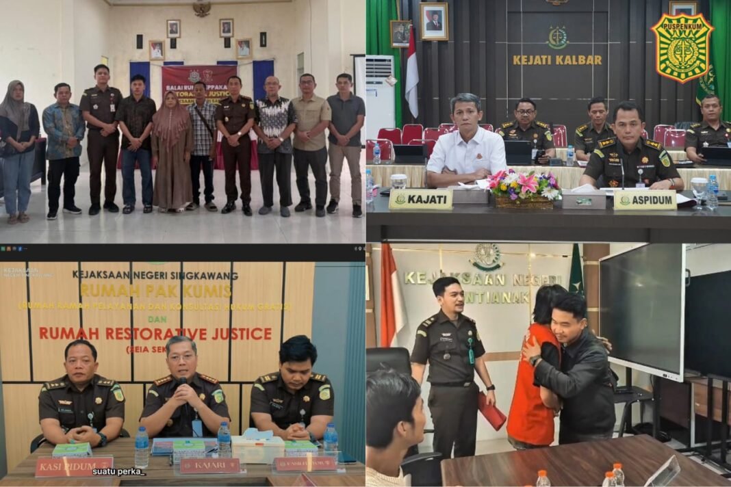 Kajati Kalbar Dr. Emilwan Ridwan Menyetujui Empat Permohonan Penghentian Perkara Melalui MKR Kajati Kalbar Dr. Emilwan Ridwan Menyetujui Empat Permohonan Penghentian Perkara Melalui MKR