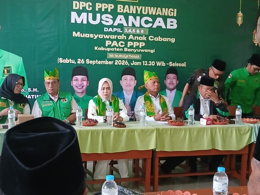 MUSANCAB PPP DAPIL 3, 4, 5 DAN 6 DIGELAR DI BENCULUK, KONSOLIDASI ORGANISASI JADI AGENDA UTAMA MUSANCAB PPP DAPIL 3, 4, 5 DAN 6 DIGELAR DI BENCULUK, KONSOLIDASI ORGANISASI JADI AGENDA UTAMA