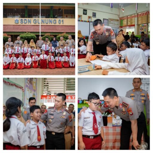 Sambangi SDN Gunung 01, Kapolda Metro Jaya Ajak Siswa Biasakan Tertib dan Saling Peduli Sambangi SDN Gunung 01, Kapolda Metro Jaya Ajak Siswa Biasakan Tertib dan Saling Peduli