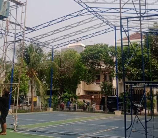 Pemasangan Awning Lapangan Bulu Tangkis RW 17 Terancam Dibongkar, Warga Apresiasi Ketegasan Pemkot Jakut Pemasangan Awning Lapangan Bulu Tangkis RW 17 Terancam Dibongkar, Warga Apresiasi Ketegasan Pemkot Jakut