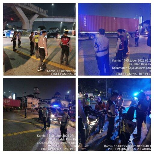 Polres Pelabuhan Tanjung Priok Gelar Patroli Cipta Kondisi & Strongpoint, Pastikan Tetap Aman & Kondusif Polres Pelabuhan Tanjung Priok Gelar Patroli Cipta Kondisi & Strongpoint, Pastikan Tetap Aman & Kondusif