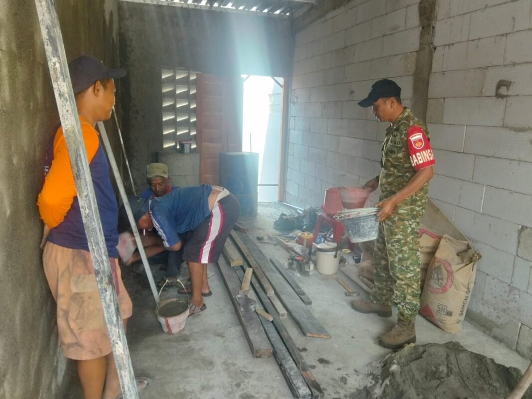 Serda Djoko, Pembangunan Pos Kamling Upaya Tingkatkan Keamanan Lingkungan & Komsos Serda Djoko, Pembangunan Pos Kamling Upaya Tingkatkan Keamanan Lingkungan & Komsos